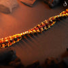 Gold Plated Himalayan Rudraksha Bracelet For Men