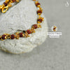 Gold Plated Elemental Rudraksha Bracelet For Women