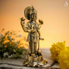 Brass Laxmi Narayan Standing Idol – Blessings of Wealth and Harmony