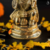 Brass Hanuman Idol Giving Blessings in Abhaya Mudra