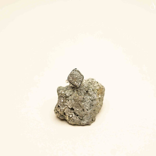Natural Pyrite Ring – The Stone of Wealth & Protection