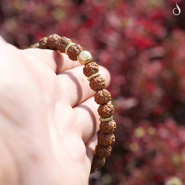 5 Mukhi Natural Rudraksha Bracelet