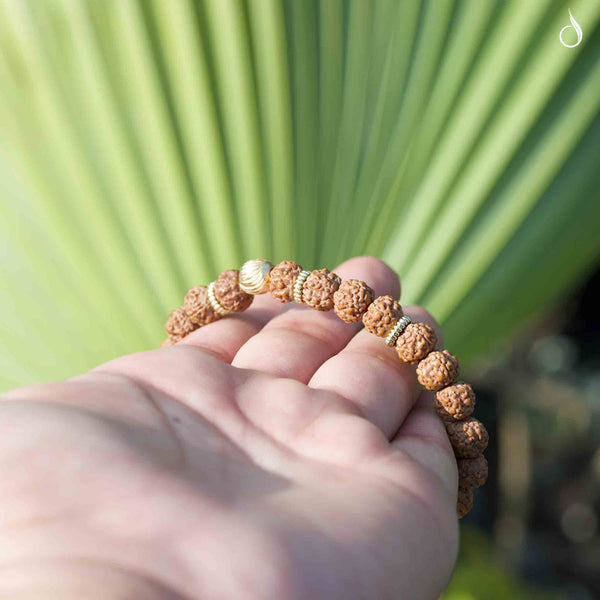 5 Mukhi Natural Rudraksha Bracelet