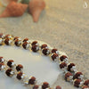 Silver Plated Elegant Himalayan Rudraksha Mala