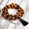 Divya Shakti Himalayan Rudraksha Karungali Mala - 108+1 Beads