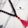 Black Himalayan Rudraksha Mala -108+1 beads